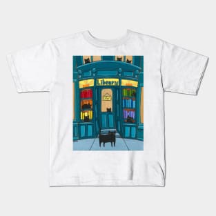 The Library Cats Kids T-Shirt